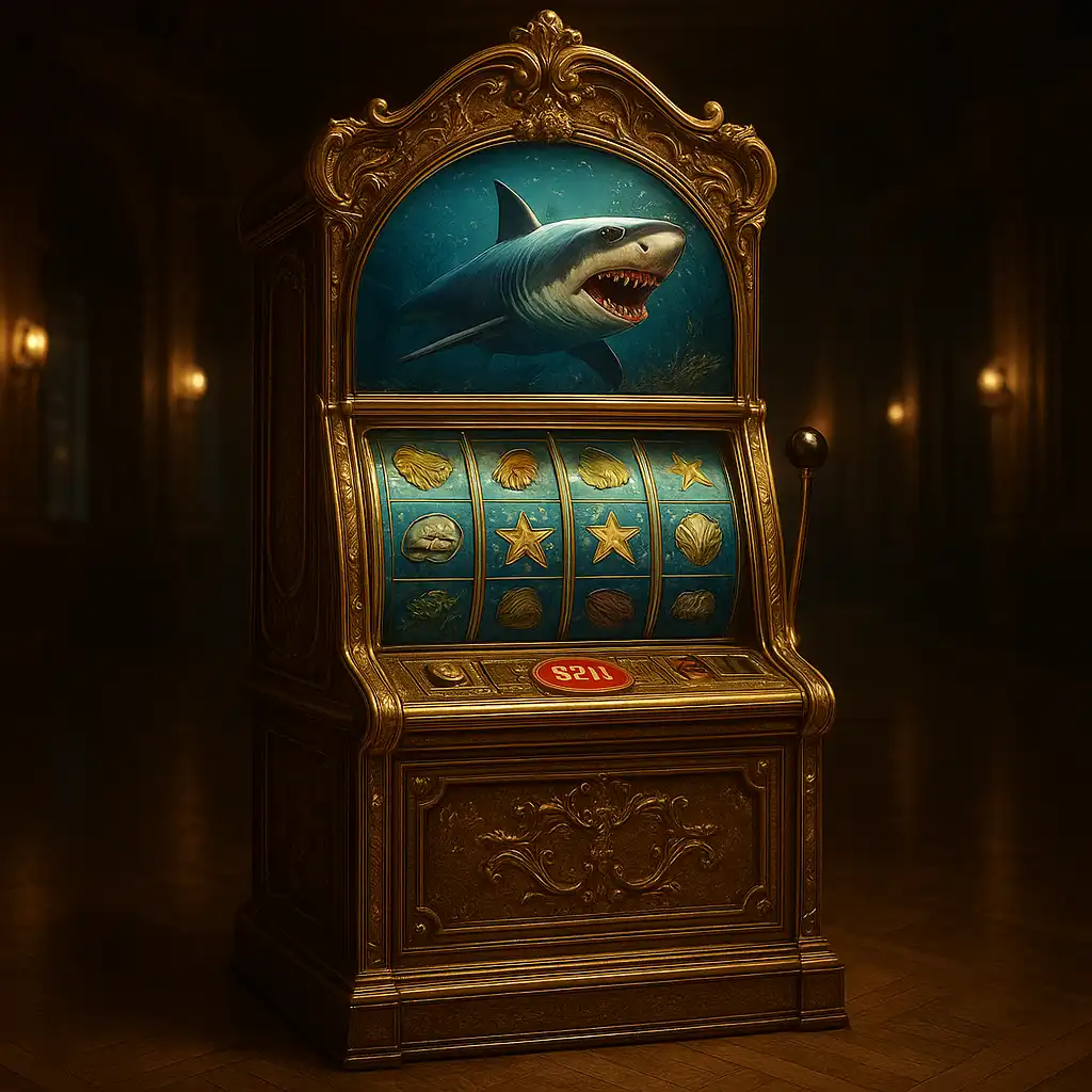 Razor Shark slot game at BetBluff Manor Estate